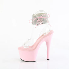 Cargar imagen en el visor de la galería, Tacones Pleaser ADORE-791-2RS Transparente B. Rosa
