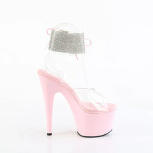 Cargar imagen en el visor de la galería, Tacones Pleaser ADORE-791-2RS Transparente B. Rosa