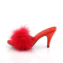 Cargar imagen en el visor de la galería, Tacones Fabulicious AMOUR-03 Rojo Pu Fur