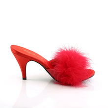 Cargar imagen en el visor de la galería, Tacones Fabulicious AMOUR-03 Rojo Pu Fur
