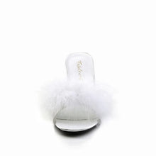 Carregar imagem no visualizador da galeria, Tacones Fabulicious AMOUR-03 Blanco Pu Fur