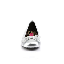 Load image into Gallery viewer, Tacones Pleaser Pink Label ANNA-01 Plata Met. Pu