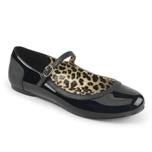 Load image into Gallery viewer, Tacones Pleaser Pink Label ANNA-02 Negro Charol Piel