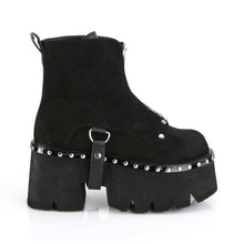 Load image into Gallery viewer, Botines Demonia ASHES-100 Negro Ante vegano-Negro V. Le