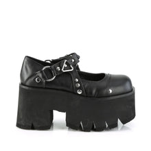 Load image into Gallery viewer, Zapatos con plataforma Demonia ASHES-33 Negro Piel vegana