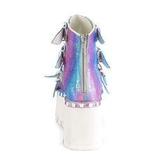 Load image into Gallery viewer, Botines Demonia ASHES-70 Morado Multi Iridescent V. Le