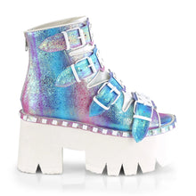 Load image into Gallery viewer, Botines Demonia ASHES-70 Morado Multi Iridescent V. Le