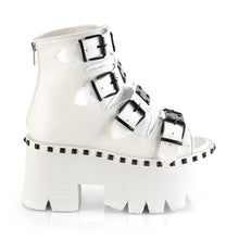 Load image into Gallery viewer, Botines Demonia ASHES-70 Blanco Piel vegana
