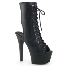 Cargar imagen en el visor de la galería, Tacones Pleaser ASPIRE-1016 Negro Piel Sintética