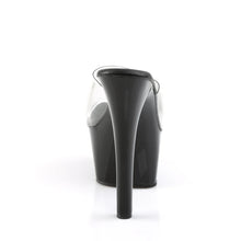 Cargar imagen en el visor de la galería, Tacones Pleaser ASPIRE-601 Transparente Negro Mate