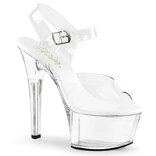 Carregar imagem no visualizador da galeria, Tacones Pleaser ASPIRE-608 Transparente