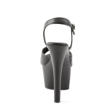Cargar imagen en el visor de la galería, Tacones Pleaser ASPIRE-609 Negro Piel Sintética