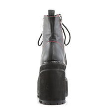 Load image into Gallery viewer, Botines Demonia ASSAULT-100 Negro Piel vegana