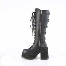Load image into Gallery viewer, Botas Demonia ASSAULT-218 Negro Piel vegana
