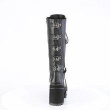 Load image into Gallery viewer, Botas Demonia ASSAULT-218 Negro Piel vegana