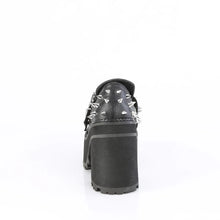 Load image into Gallery viewer, Zapatos con plataforma Demonia ASSAULT-38 Negro Piel vegana