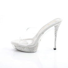 Carregar imagem no visualizador da galeria, Sapatos de salto alto Fabulicious ATHENA-501 - Transparente / Cromo prateado