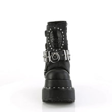 Load image into Gallery viewer, Botines Demonia BEAR-150 Negro Piel vegana