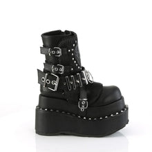 Load image into Gallery viewer, Botines Demonia BEAR-150 Negro Piel vegana