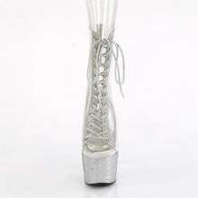 Load image into Gallery viewer, Tacones Pleaser BEJEWELED-1016C-2-7 Transparente Plata