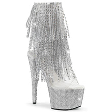 Load image into Gallery viewer, Tacones Pleaser BEJEWELED-1017RSF-7 Transparente Plata