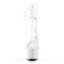Load image into Gallery viewer, Tacones Pleaser BEJEWELED-1018DM-7 Transparente Plata