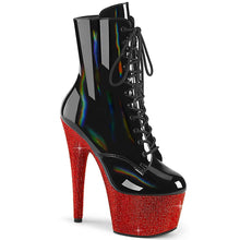 Load image into Gallery viewer, Tacones Pleaser BEJEWELED-1020-7 Negro Holo Charol