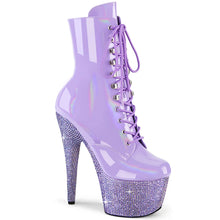 Load image into Gallery viewer, Tacones Pleaser BEJEWELED-1020-7 Lavanda Holo Charol