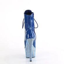 Load image into Gallery viewer, Tacones Pleaser BEJEWELED-1021-7 Azul Holo Charol