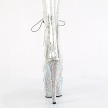 Load image into Gallery viewer, Tacones Pleaser BEJEWELED-1021C-7 Transparente Plata