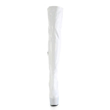 Load image into Gallery viewer, Tacones Pleaser BEJEWELED-3000-7 Blanco Str Holo