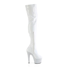 Load image into Gallery viewer, Tacones Pleaser BEJEWELED-3000-7 Blanco Str Holo
