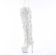 Load image into Gallery viewer, Tacones Pleaser BEJEWELED-3019C-RSF- Transparente Plata