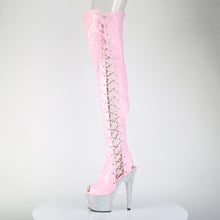 Load image into Gallery viewer, Tacones Pleaser BEJEWELED-3052HG-7 B. Rosa Holo