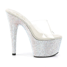 Load image into Gallery viewer, Tacones Pleaser BEJEWELED-701DM Transparente Plata