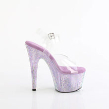 Load image into Gallery viewer, Tacones Pleaser BEJEWELED-708RRS Transparente Lavanda
