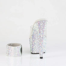 Load image into Gallery viewer, Tacones Pleaser BEJEWELED-712MS Transparente Plata