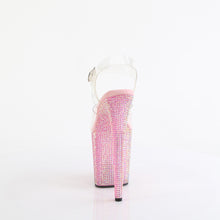 Carregar imagem no visualizador da galeria, Sapatos de salto alto Pleaser BEJEWELED-808RRS - Transparente / Strass rosa