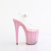 Carregar imagem no visualizador da galeria, Sapatos de salto alto Pleaser BEJEWELED-808RRS - Transparente / Strass rosa