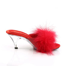 Cargar imagen en el visor de la galería, Tacones Fabulicious BELLE-301F Rojo Pu Fur