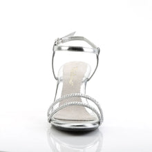 Cargar imagen en el visor de la galería, Tacones Fabulicious BELLE-316 Plata Pu Transparente