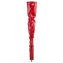 Cargar imagen en el visor de la galería, Tacones Pleaser BEYOND-4000 Rojo Stretch Charol