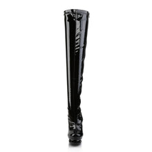 Cargar imagen en el visor de la galería, Tacones Pleaser BLONDIE-3000 Negro Str Charol