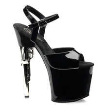 Load image into Gallery viewer, Tacones Pleaser BONDGIRL-709 Negro Charol