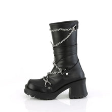 Load image into Gallery viewer, Botas Demonia BRATTY-120 Negro Piel vegana