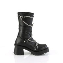 Load image into Gallery viewer, Botas Demonia BRATTY-120 Negro Piel vegana