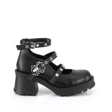 Load image into Gallery viewer, Zapatos con plataforma Demonia BRATTY-30 Negro Piel vegana