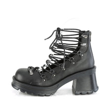 Load image into Gallery viewer, Zapatos con plataforma Demonia BRATTY-32 Negro Piel vegana
