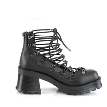 Load image into Gallery viewer, Zapatos con plataforma Demonia BRATTY-32 Negro Piel vegana