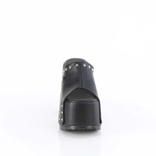 Load image into Gallery viewer, Sandalias Demonia CAMEL-109 Negro Piel vegana